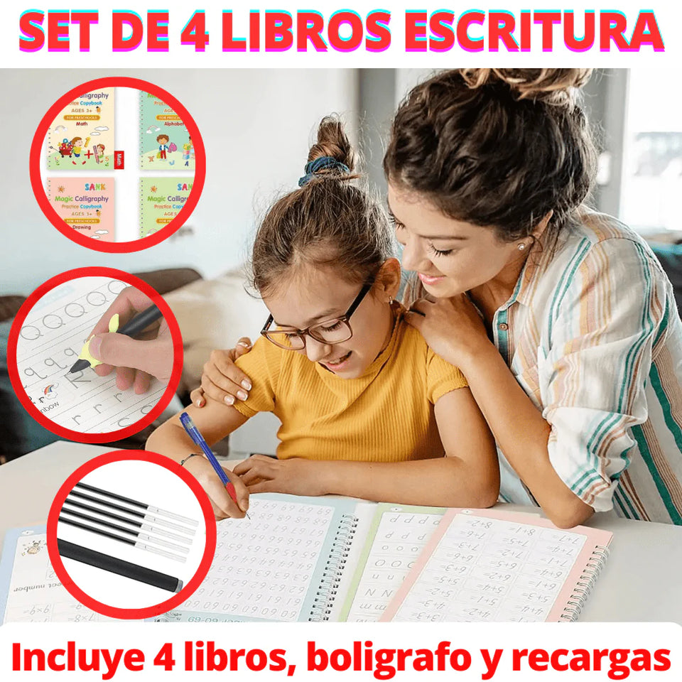 LIBRO DE CALIGRAFIA MAGICA