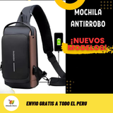MOCHILA ANTIRROBOS CON CLAVE