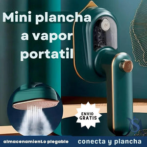 MINI PLANCHA PORTATIL A VAPOR